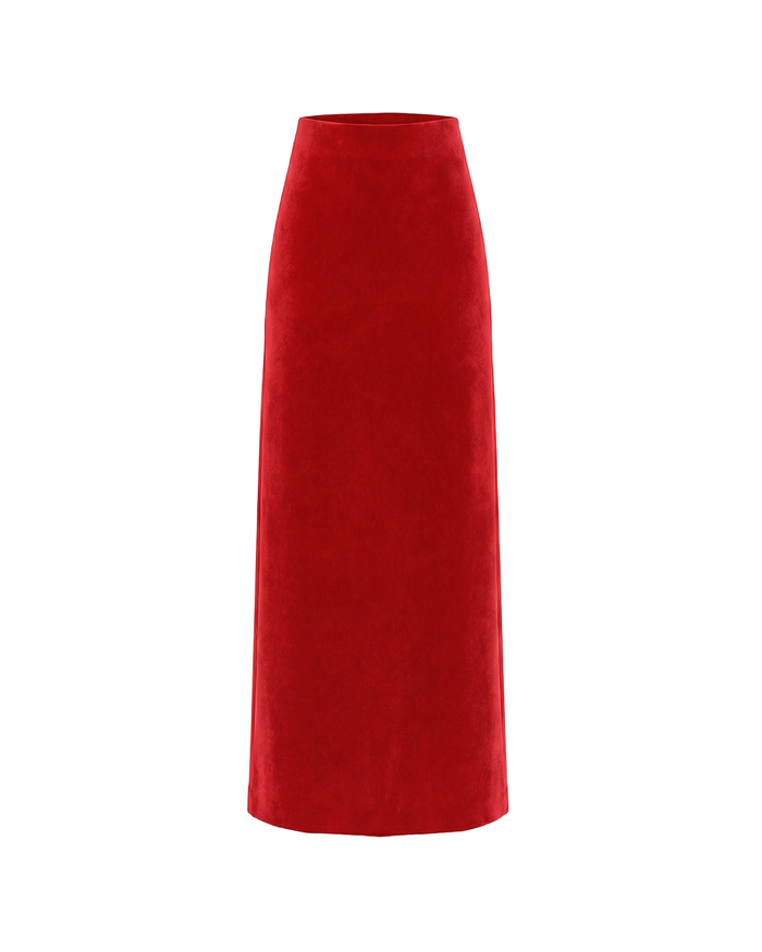 Long Pencil Skirt