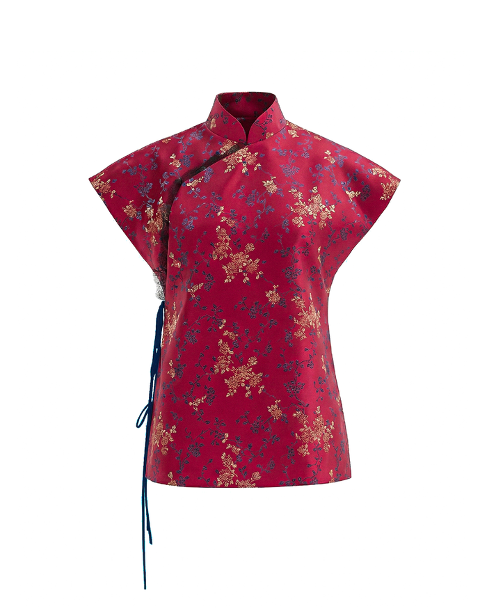Mandarin Collar Top