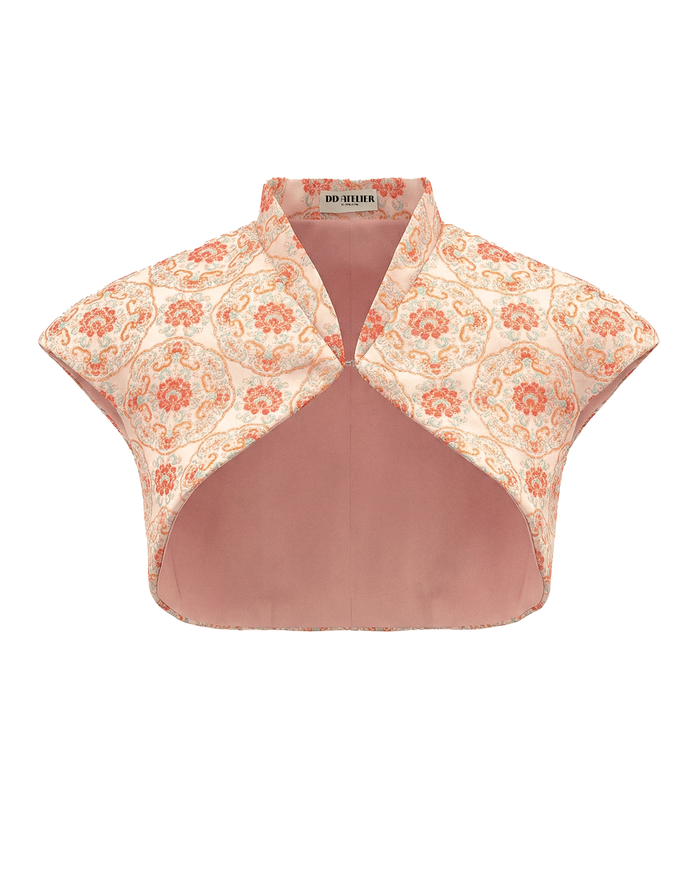 Brocade Cape Top