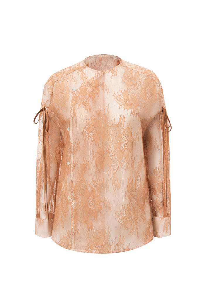 Asymmetrical Button-Up Shirt