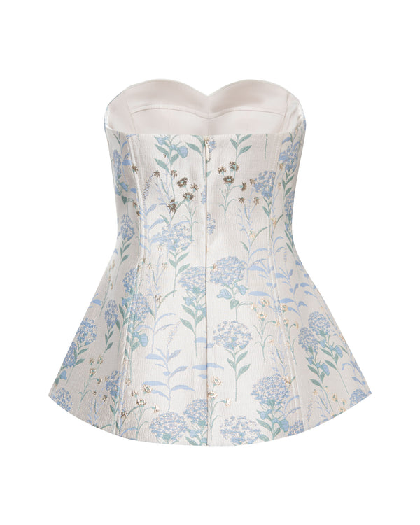 Strapless Peplum Corset