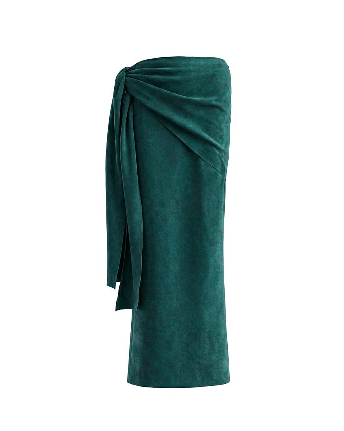 Draped Long Skirt