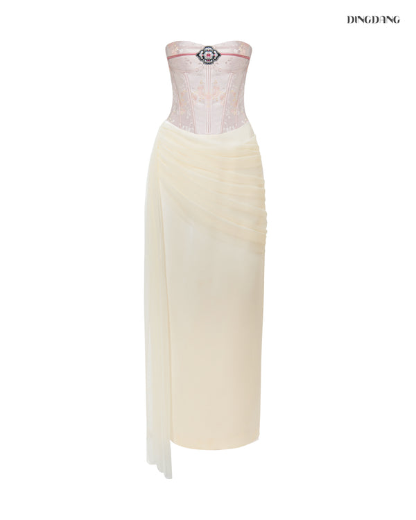 Corset Strapless Gown