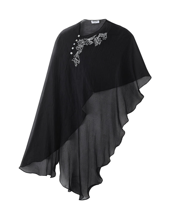 Embroidered Cape