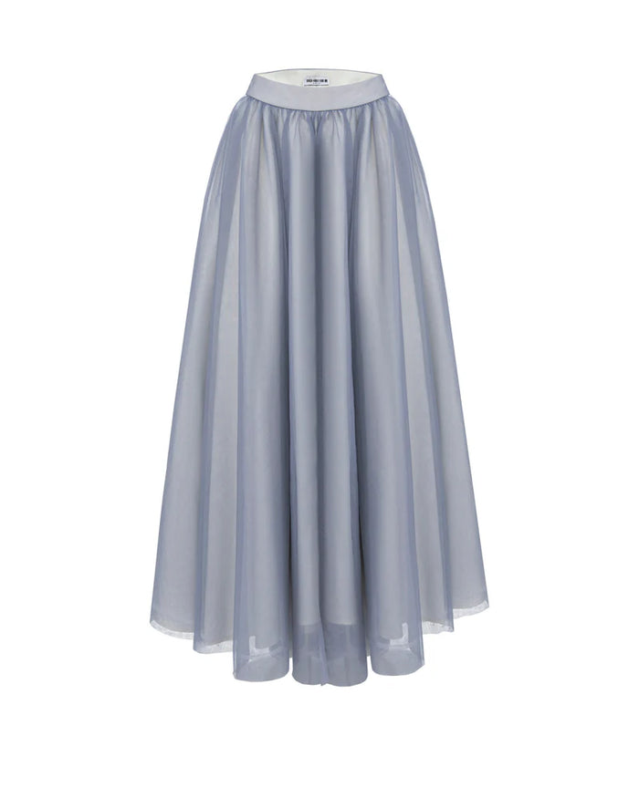 Layered Tulle Maxi Skirt